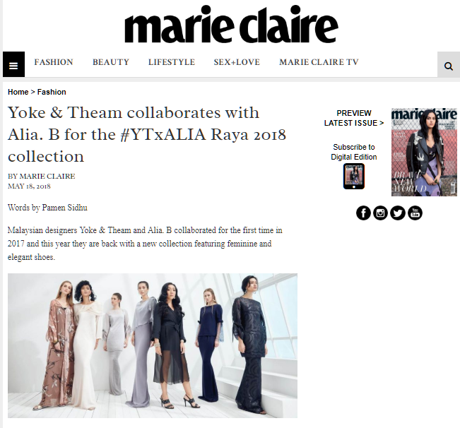 Marie Claire May 2018 | Press