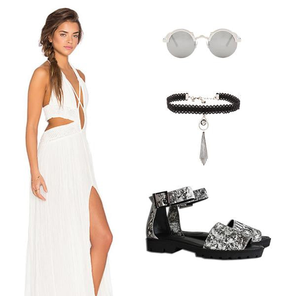Style Inspiration: Coachella-Inspired Outfit Ideas ft. Zinnia Sandal